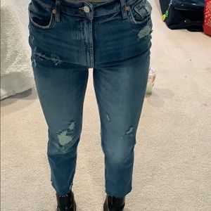 Free people high waisted jeans